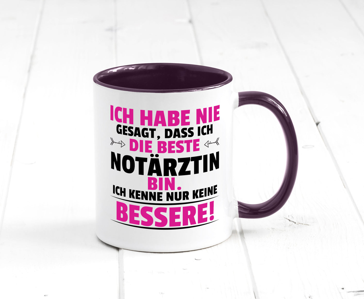 Die Beste Notärztin | Ärztin Humor Geschenkidee Tasse