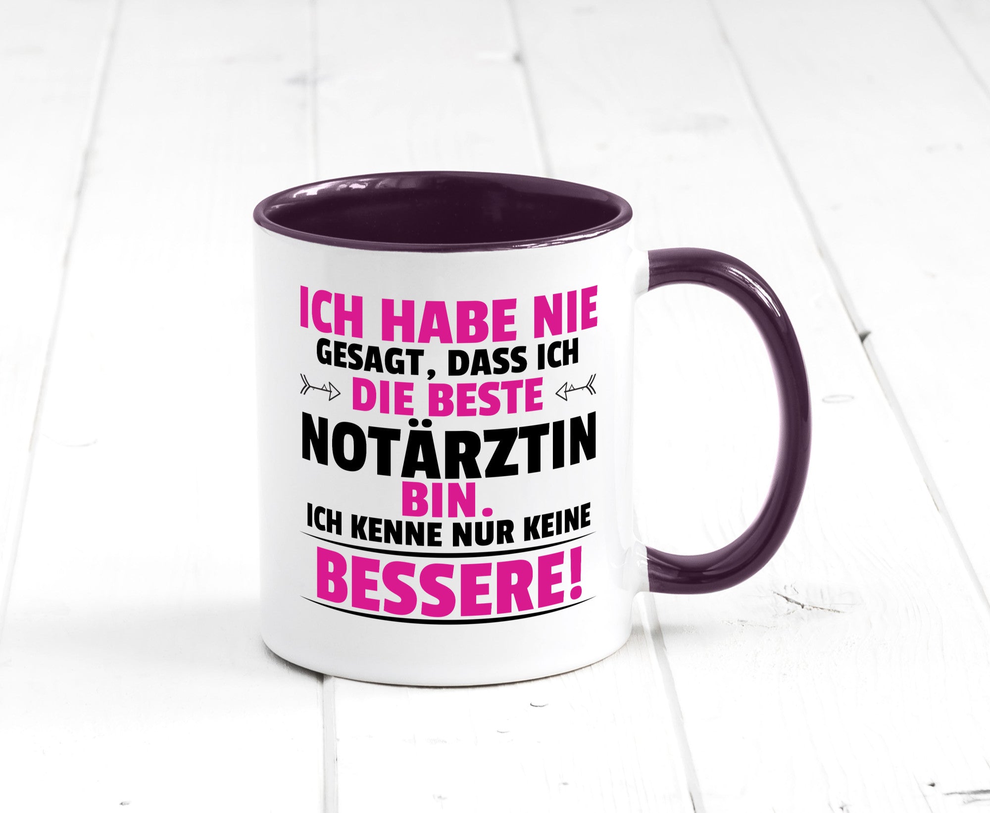 Die Beste Notärztin | Ärztin Humor Geschenkidee Tasse