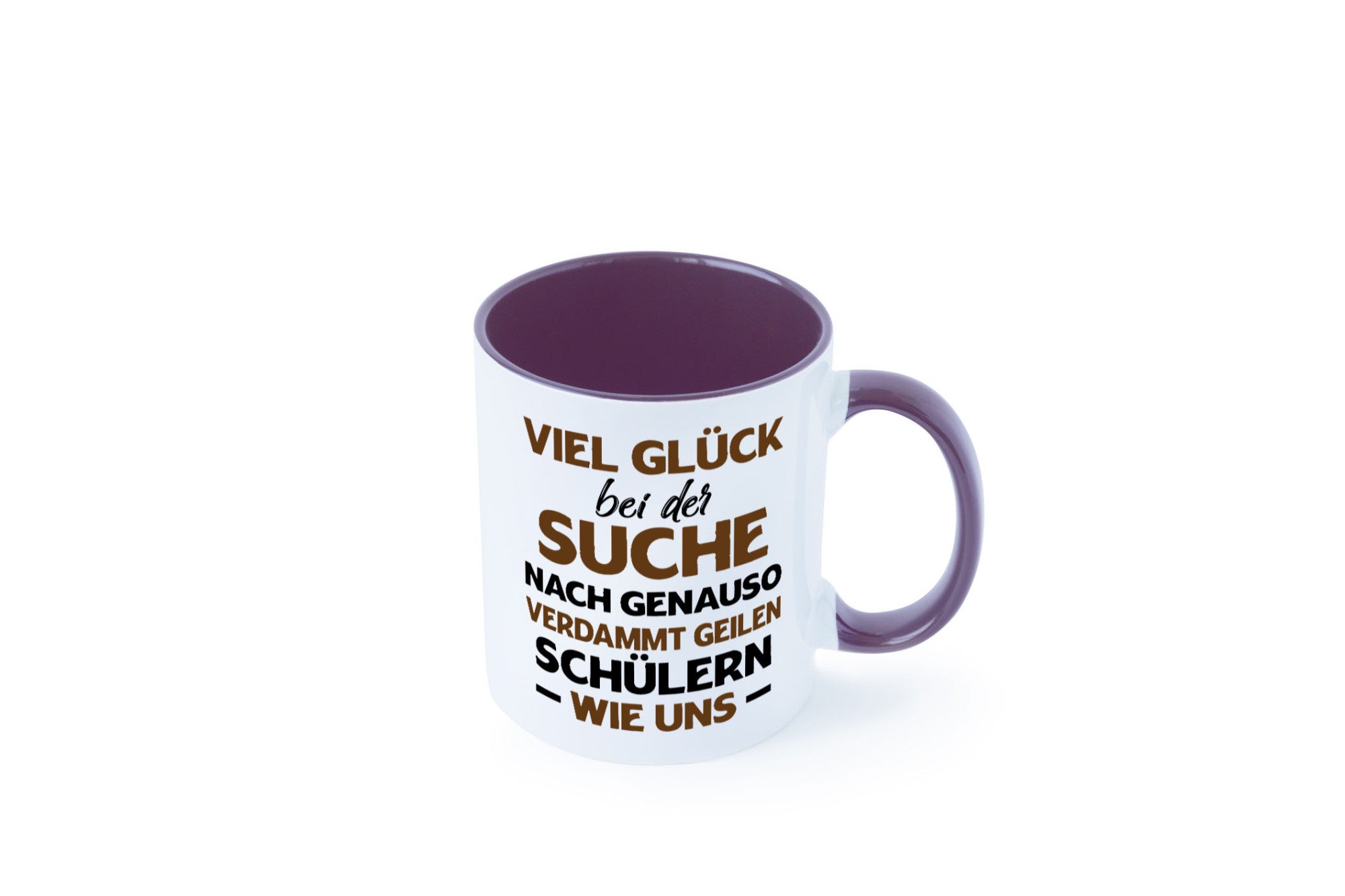 Viel glück | Geile schüler Schule Beste Lehrerin lustig Humor Geschenkidee