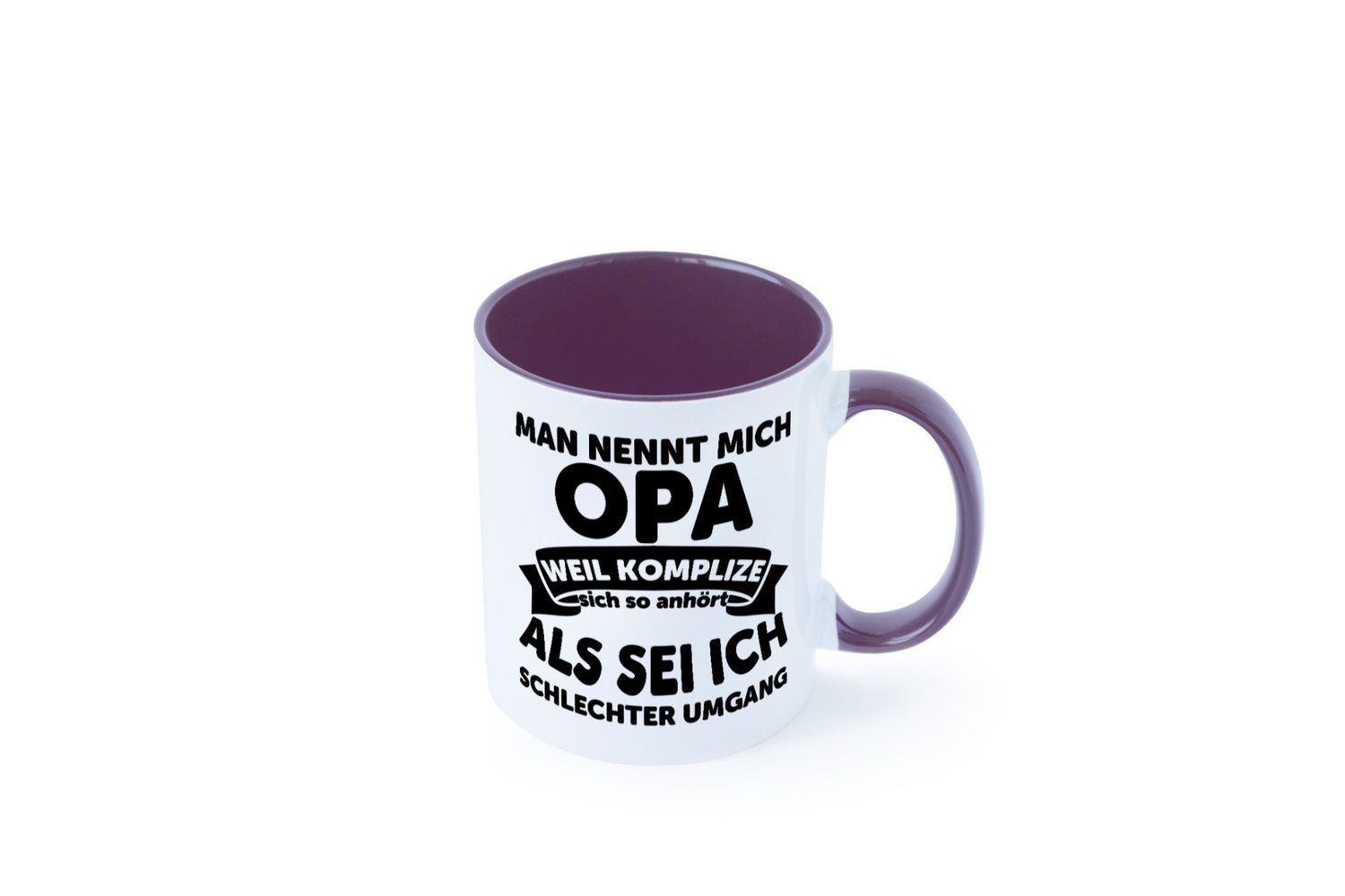Nenn mich Opa, Komplize schlechter Umgang | Opa Witz Geschenk Familie