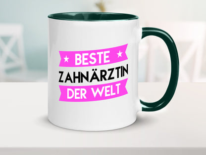 Beste Zahnärztin | Zahnmedizin Beruf Geschenk Arbeit Kollegen Büro lustiger