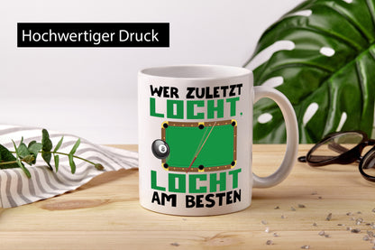 Billardspieler Spruch | Billard Tasse Poolspieler Humor Geschenkidee