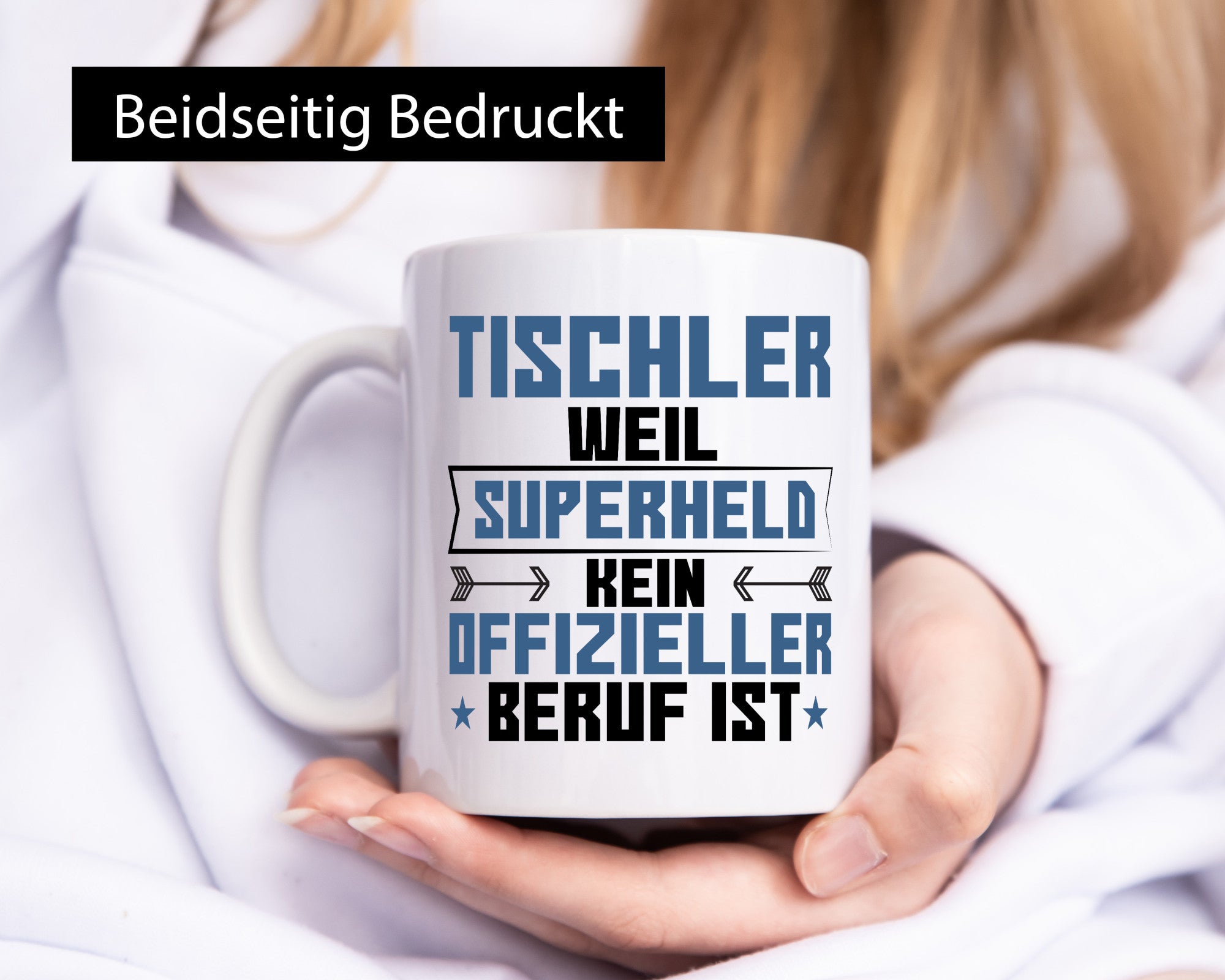 Superheld Tischler | Handwerk Beruf Tischlerei lustig Arbeit Kollegen Büro
