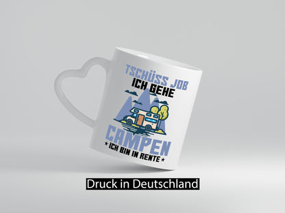 Ich gehe campen | Rentner Ruhestand Camper Geschenkidee Jubiläum Humor Tasse