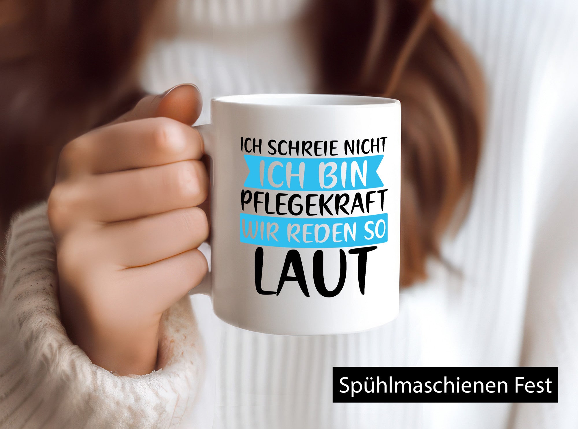 Ich schreie nicht | Pflegekraft Pflegerin Altenpfleger lustig Humor