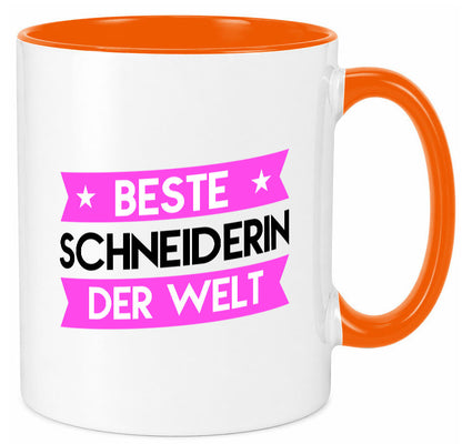 Beste Schneiderin | Beruf Schneiderei Humor Arbeit Kollegen Büro Geschenkidee Tasse