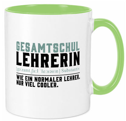Gesamtschullehrerin | Unterricht Lieblingslehrerin Geschenkidee Humor Tasse