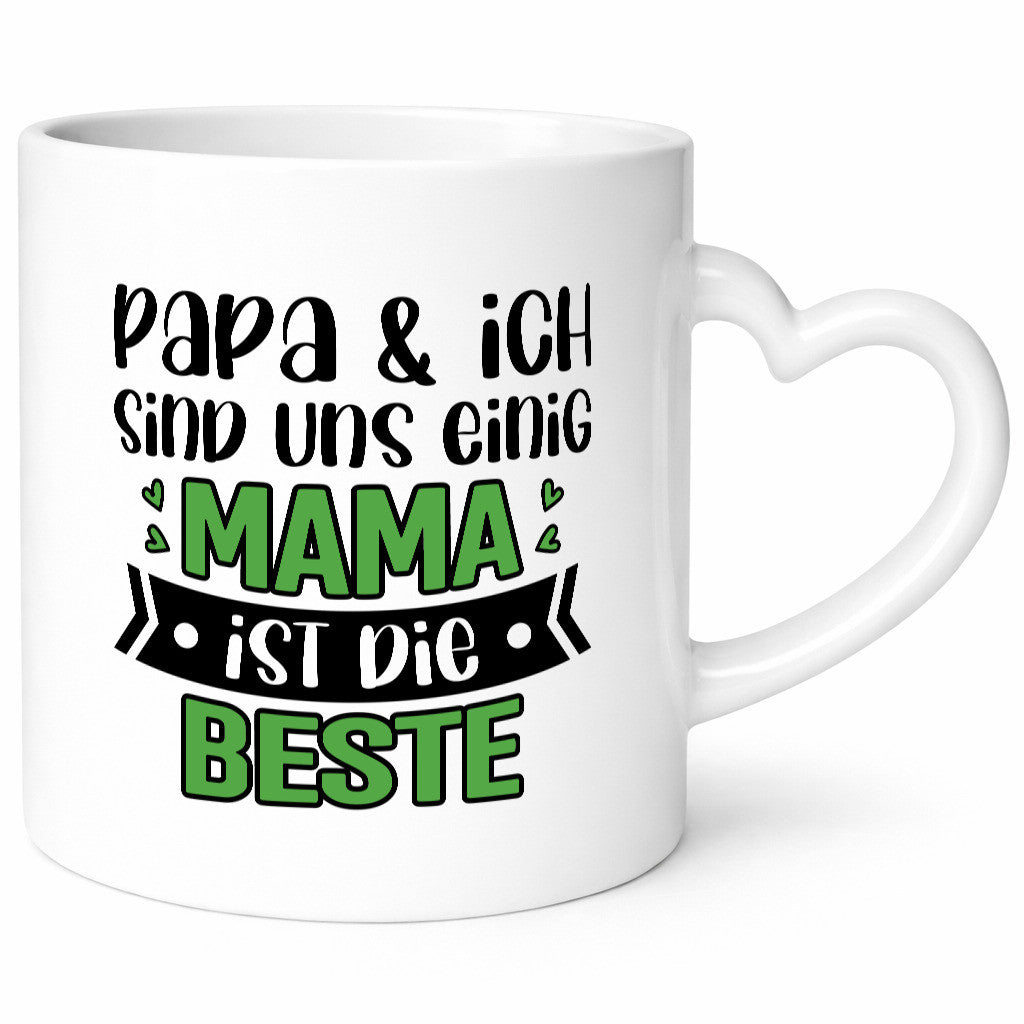 Wir sind uns einige mama ist die Beste | Muttertag lustig Familie Geschenkidee