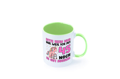 45. Geburtstag | 45 Jahre Mit noch so gut aussehen Geschenk Geschenkidee