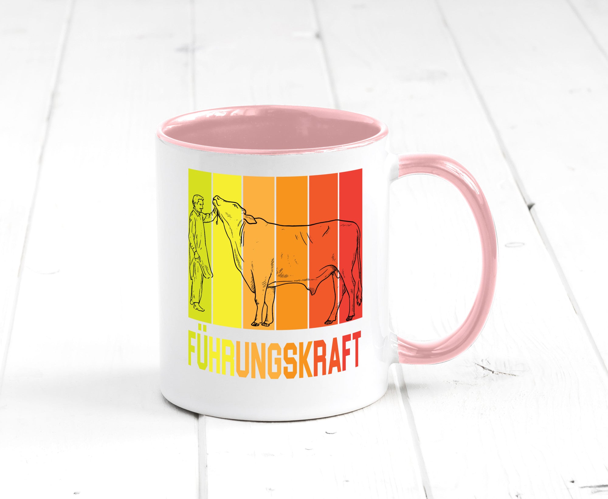 Führungskraft | Farmer Bauernhof lustig Humor Geschenkidee Geschenk Tasse