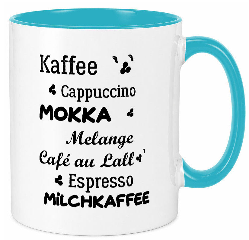 Kaffee | Milchkaffee Cappuccino Geschenk Humor Geschenkidee lustiger Spruch Tasse