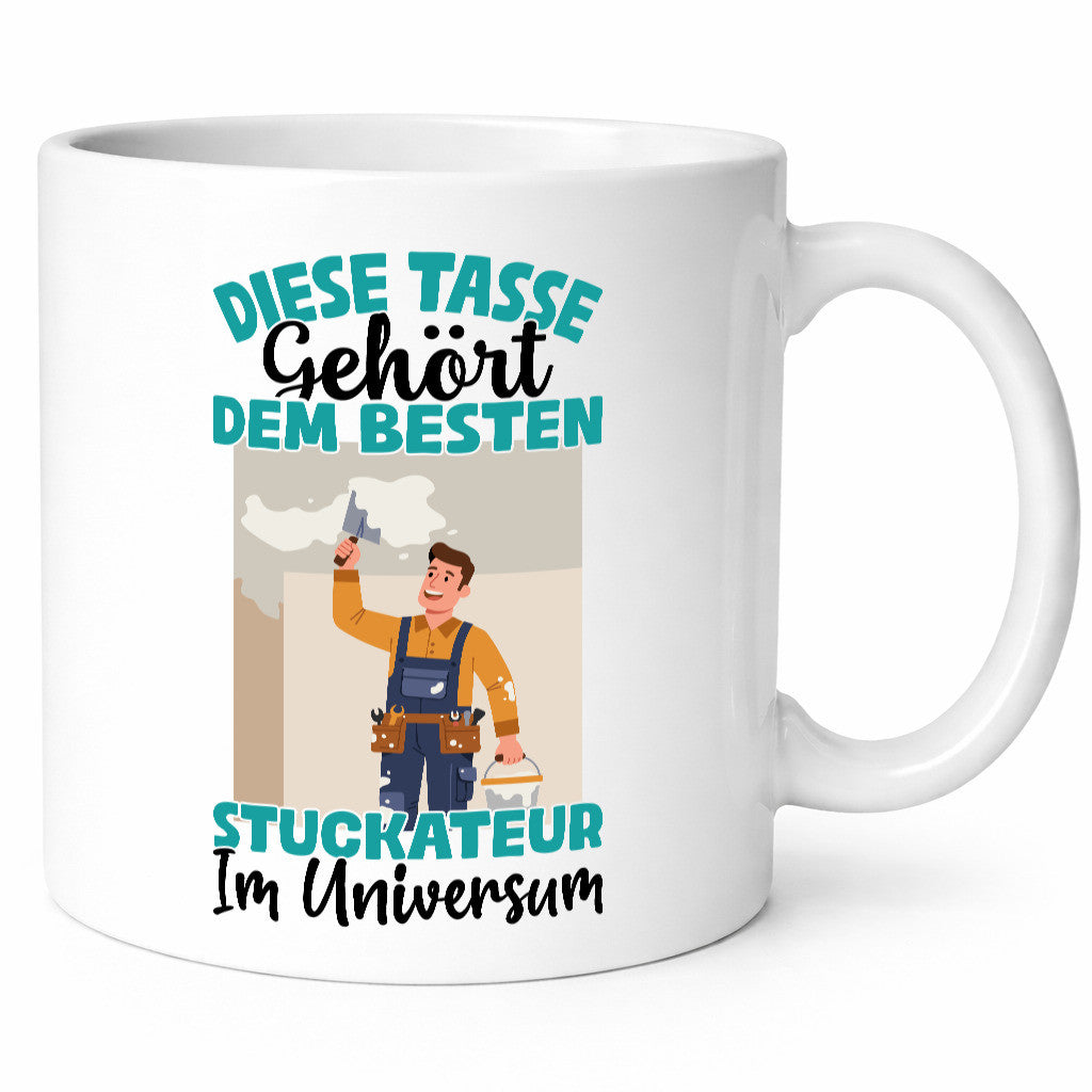 In the Universe: Plasterer | Interior Finishing Profession Gift Idea Work Colleagues Office