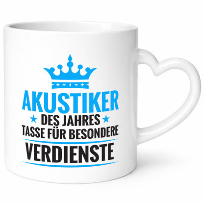 Besonderer Verdienst: Akustiker | Akustik Hörgeräteakustik Geschenk Humor