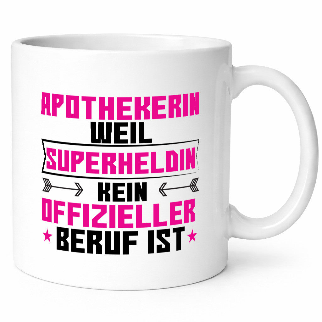 Superheldin Apothekerin | Apotheke Pharmazie Geschenkidee Humor Tasse