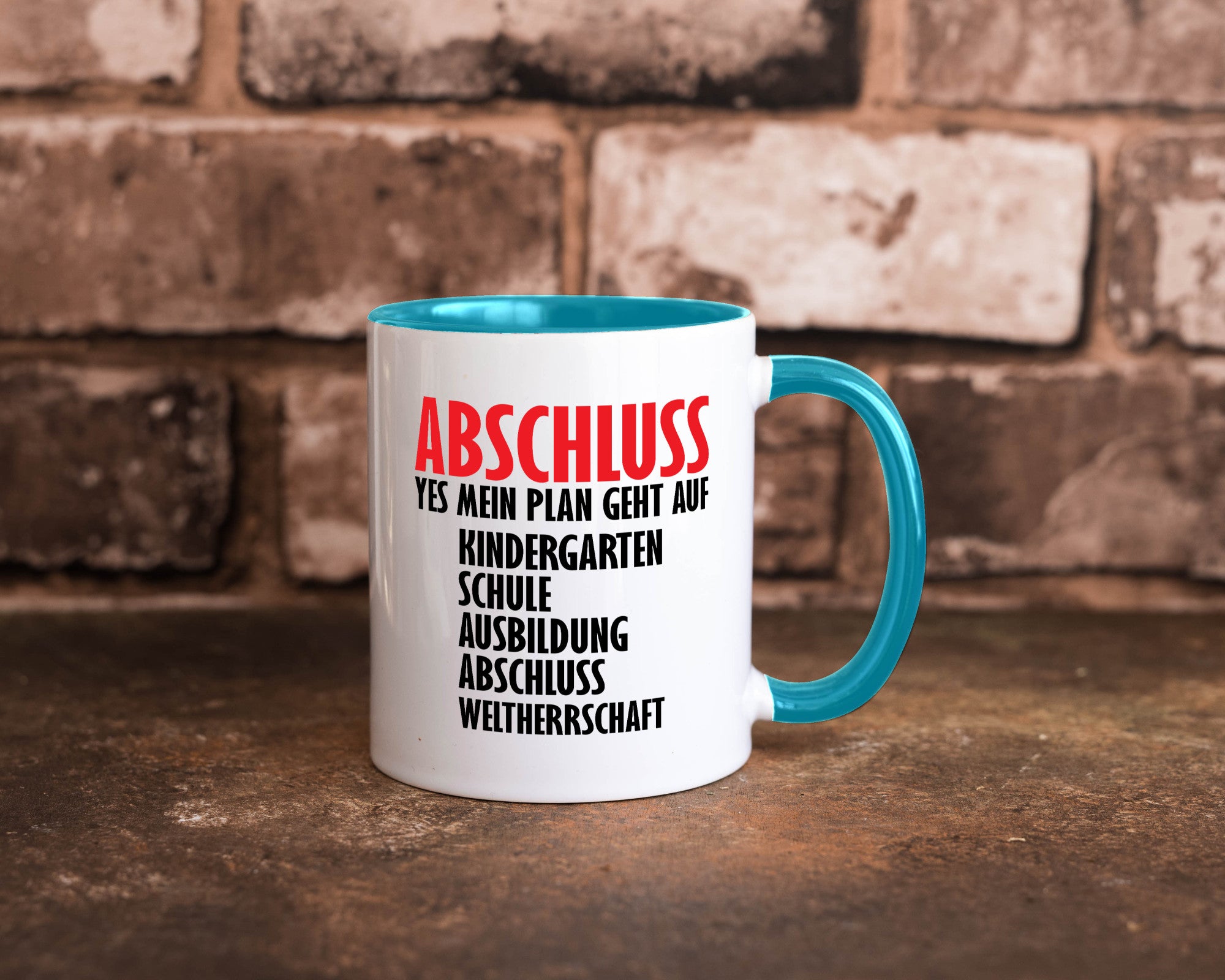 Abschluss Bachelor Geschenkidee Humor Tasse