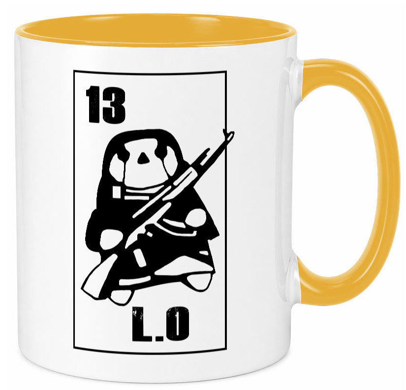 13 L.O lustiger Spruch Geschenk Humor Geschenkidee Tasse