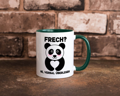 Frech | Verbal überlegen süßer Pandabär kecker Spruch lustiger Geschenk Humor