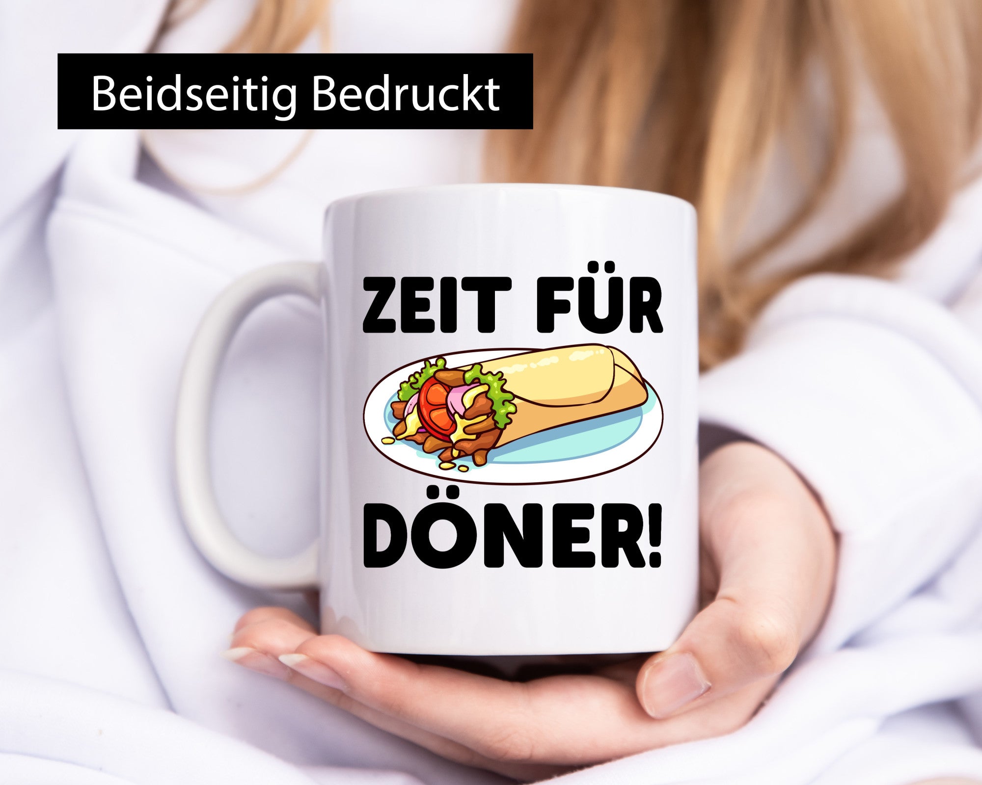 Zeit für Döner | Kebab Dönerladen v2 Geschenkidee Humor Tasse