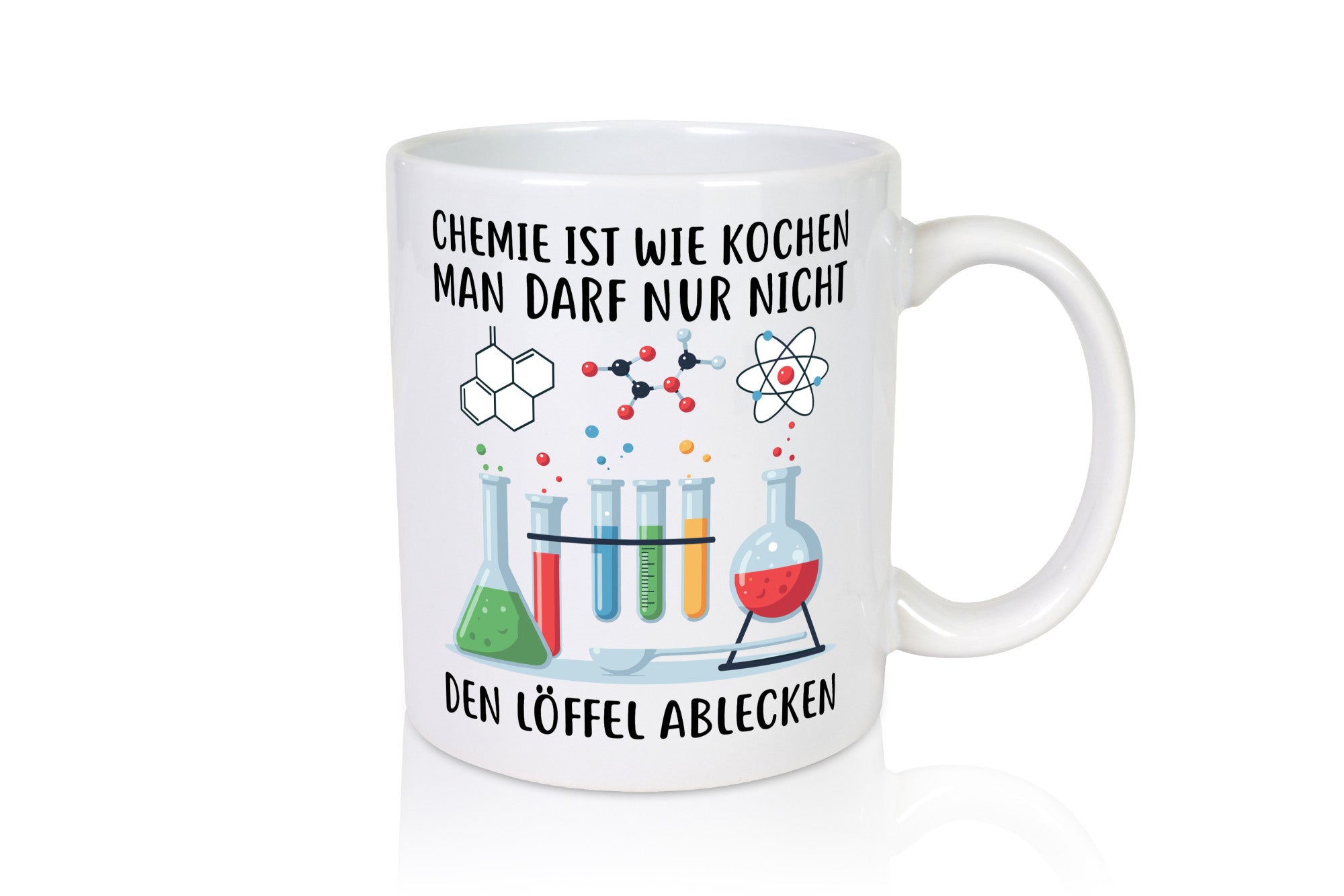 Chemie ist wie Kochen | lustiger Spruch Geschenk Humor Geschenkidee Tasse