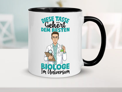 Im Universum: Biologe | Biologie Naturforscher Humor Geschenkidee Tasse