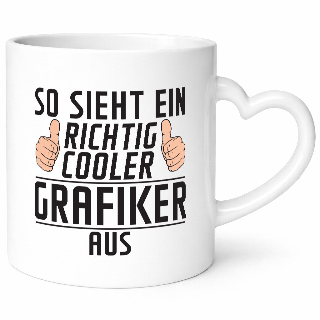 Richtig Cooler Grafiker | Grafik Design Grafikdesign Humor Geschenkidee Tasse