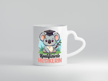 Koalifizierte Musikerin | Musik Musikantin Geschenkidee Humor Tasse