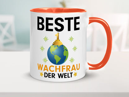 Welt Beste Wachfrau | Wachpersonal Nachtwächter Geschenk Humor Geschenkidee