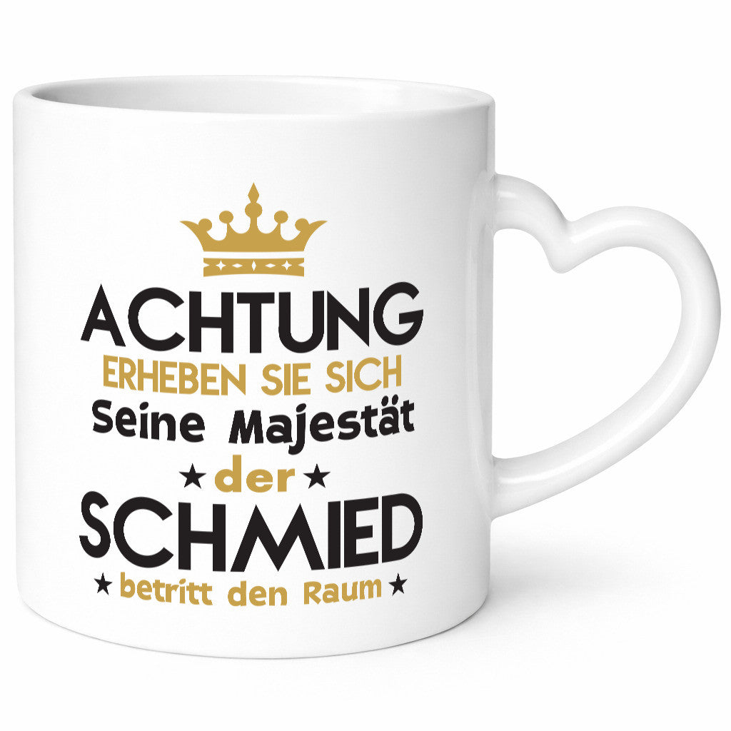 Seine Majestät Schmied | schmieden lustiger Spruch Geschenk Humor Geschenkidee