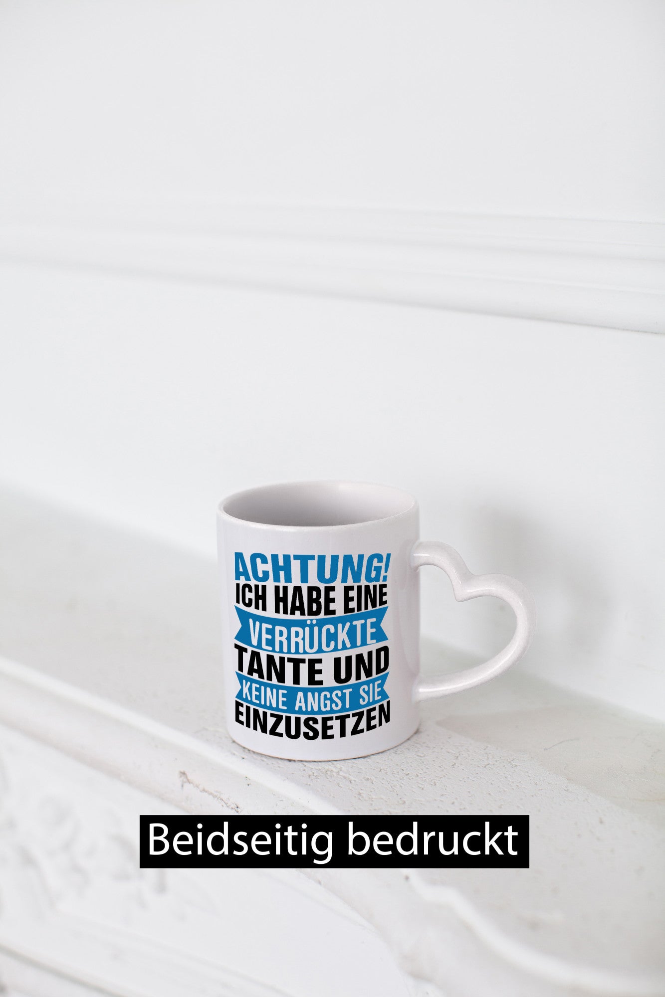Ich habe eine verrückte Tante | Nichte Neffe Patentante Humor Geschenkidee Tasse