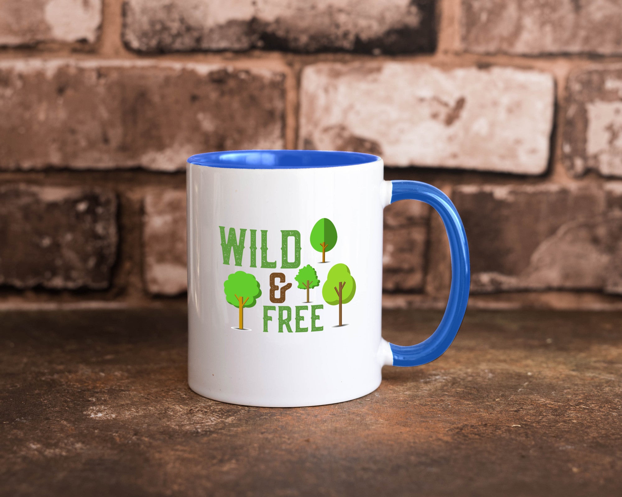 Wild and free | Freiheit Camper Hobbycamper Geschenkidee Humor Tasse