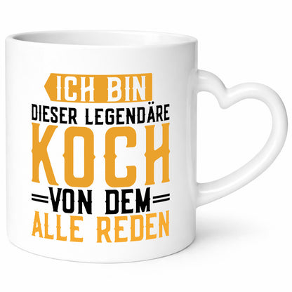 Legendärer Koch | Haubenkoch Küchenchef Restaurant Geschenkidee Arbeit Kollegen