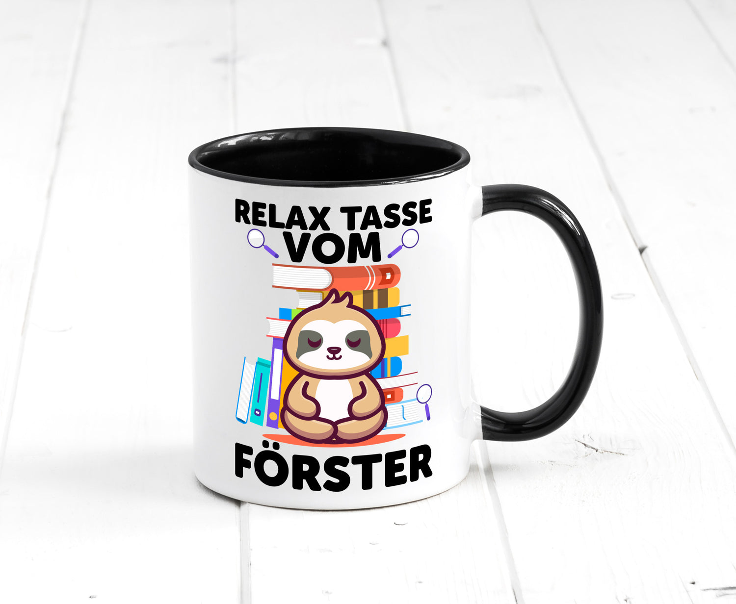Relax Tasse: Förster | Forst Arbeit Geschenk Kollegen Büro lustiger Spruch Tasse