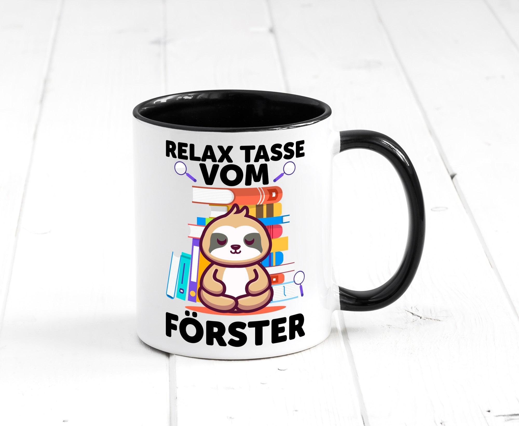 Relax Tasse: Förster | Forst Arbeit Geschenk Kollegen Büro lustiger Spruch Tasse