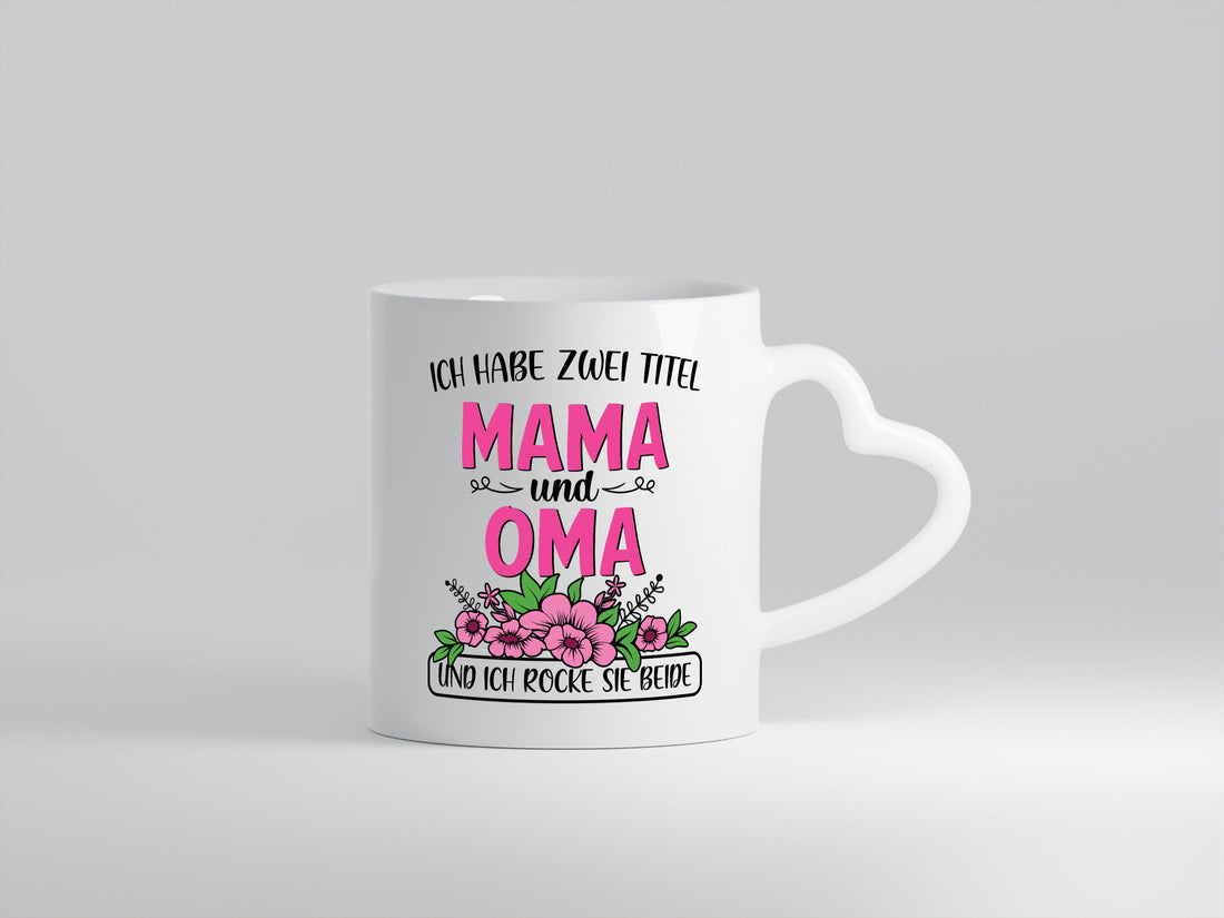 Mama und Oma rocke sie beide | Muttertag lustig Familie Geschenkidee Geschenk