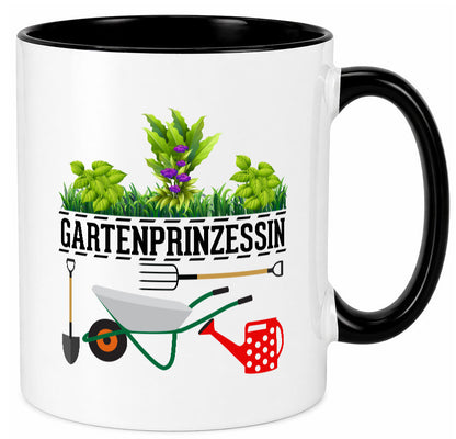 Gartenprinzessin | Gärtnerin Gartenliebhaber Geschenk Humor Geschenkidee