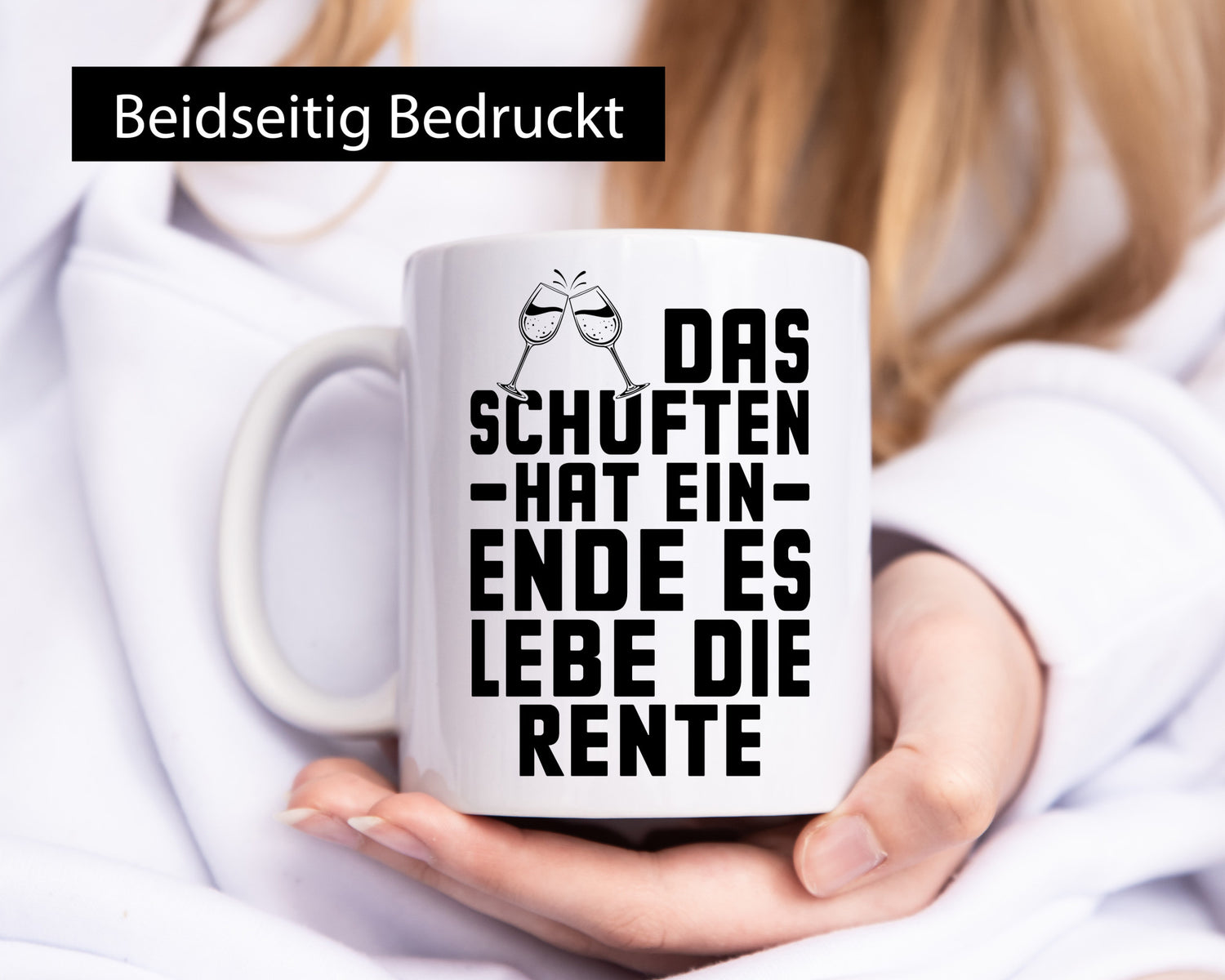 Schuften hat ein ende es lebe die Rente | Rentner lustiger Spruch Geschenk