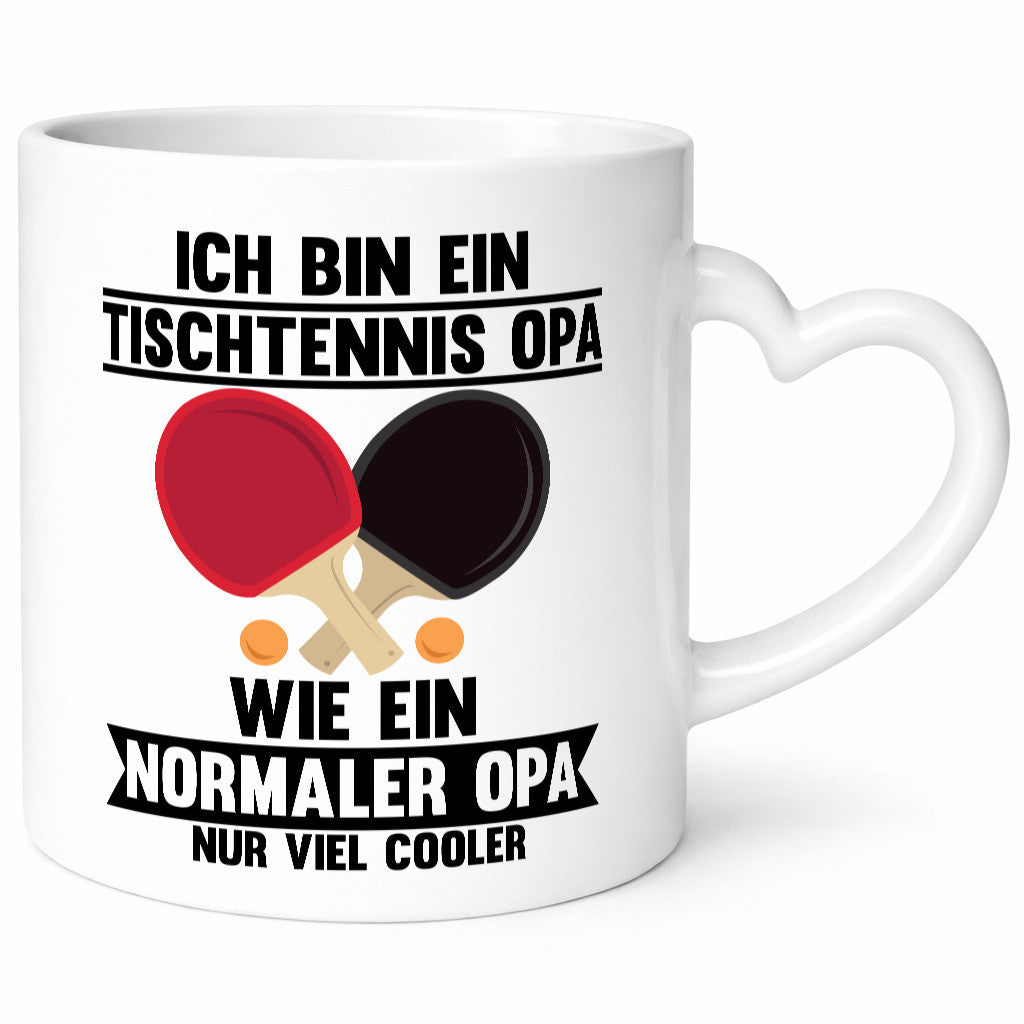 Tischtennis Opa, normal, nur viel cooler | Tennis Humor Familie Geschenkidee