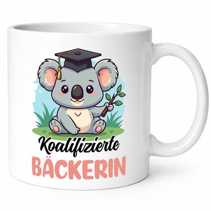 Koalifizierte Bäckerin | Bäckerei Frauen Backen Humor Geschenkidee Tasse