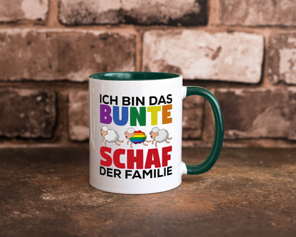 LGBTQ+ Tasse | Buntes Schaf Regenbogen Humor Geschenkidee