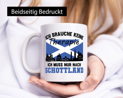 Ich muss nach Schottland | Urlaub, Humor, Geschenkidee, Tasse
