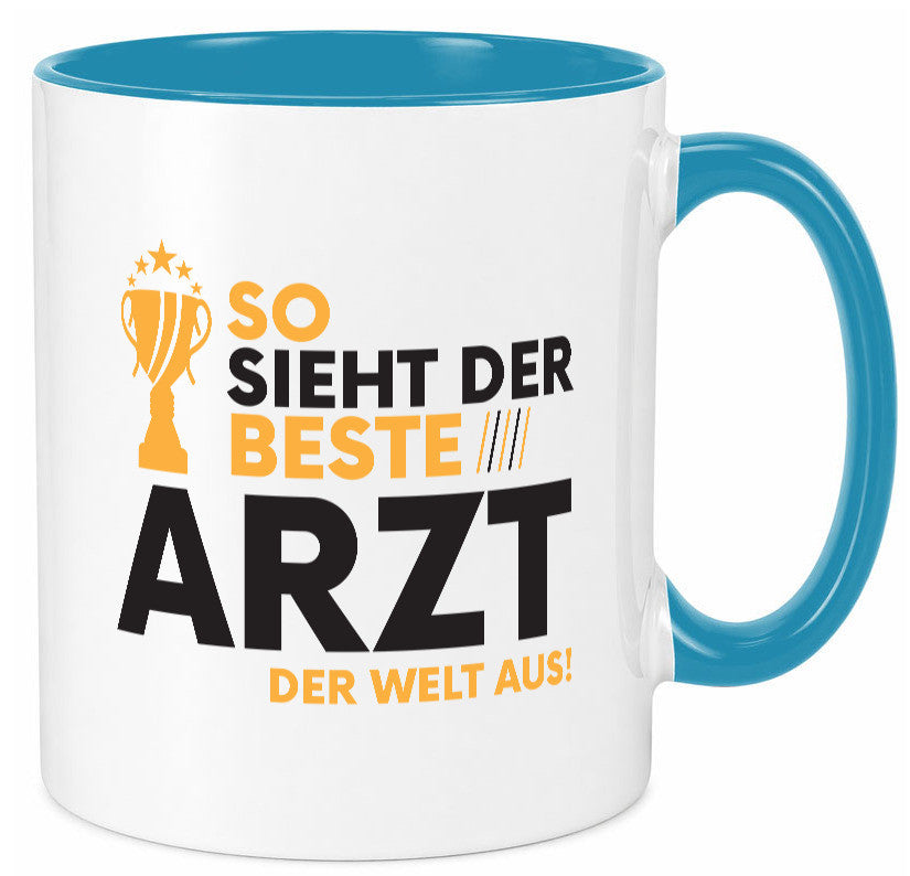 Der Weltbeste Arzt | Medizin Doktor Facharzt lustiger Spruch Geschenk Humor Tasse