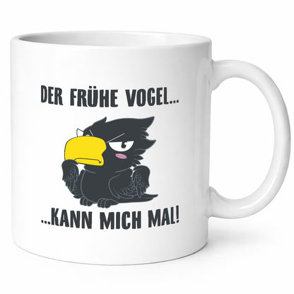 Der Frühe Vogel v2 Humor Geschenkidee Tasse