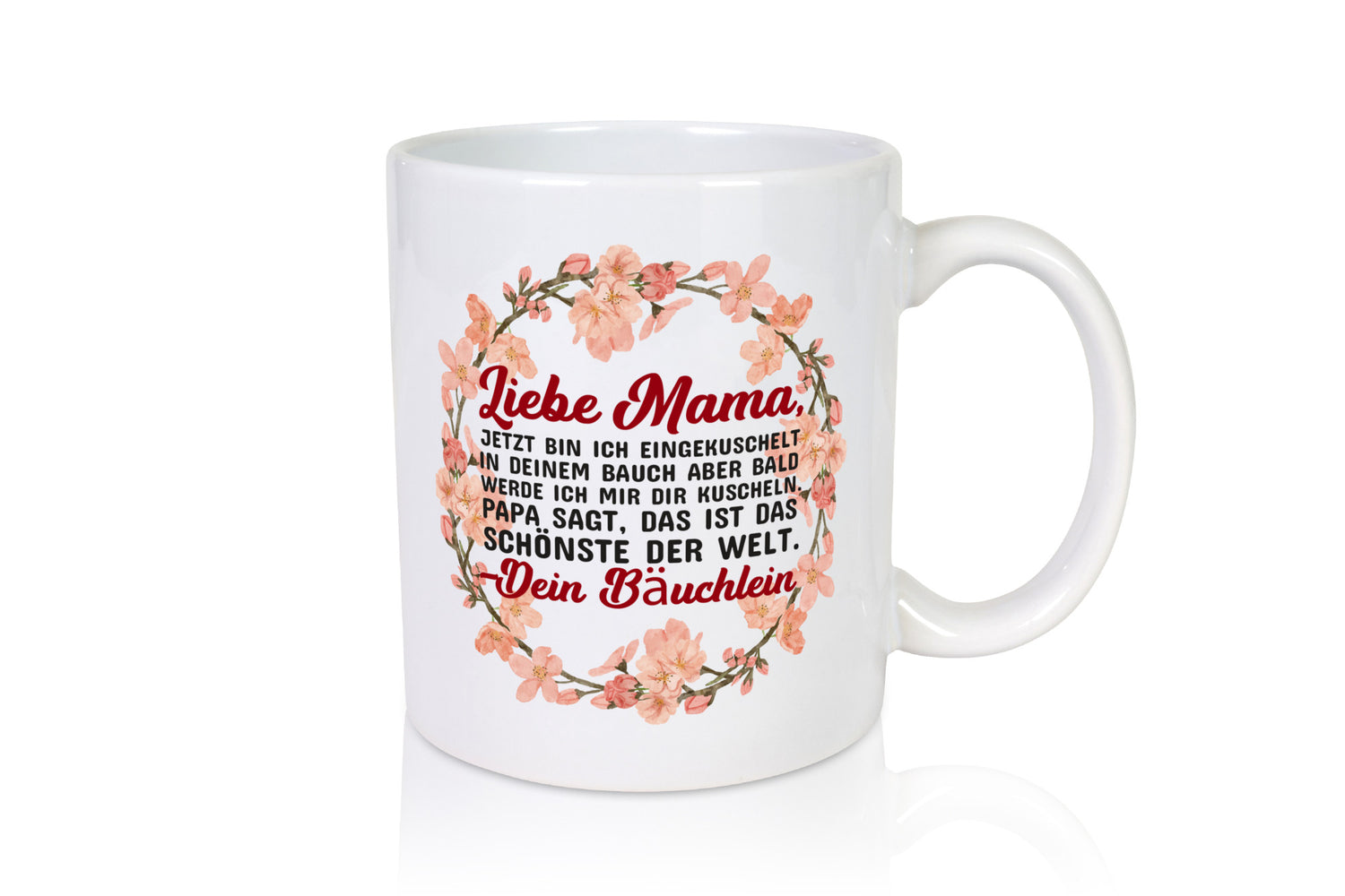 Liebe Mama | Schwangerschaft Tasse Baby süß Humor Familie Geschenkidee