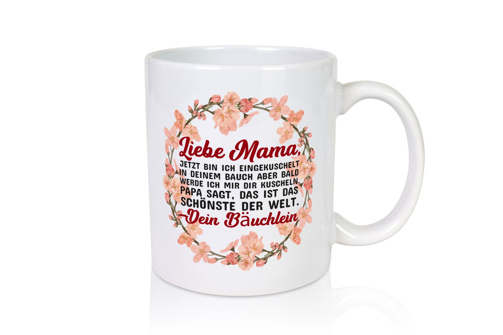 Liebe Mama | Schwangerschaft Tasse Baby süß Humor Familie Geschenkidee