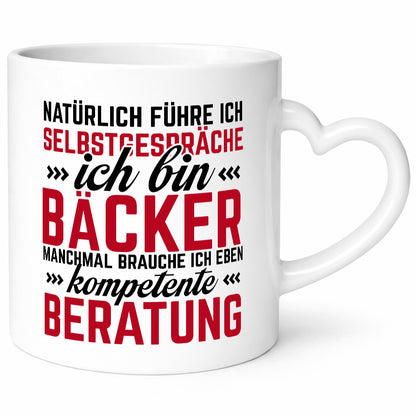 Selbstgespräche | Bäcker braucht Beratung Geschenk Humor Geschenkidee lustiger