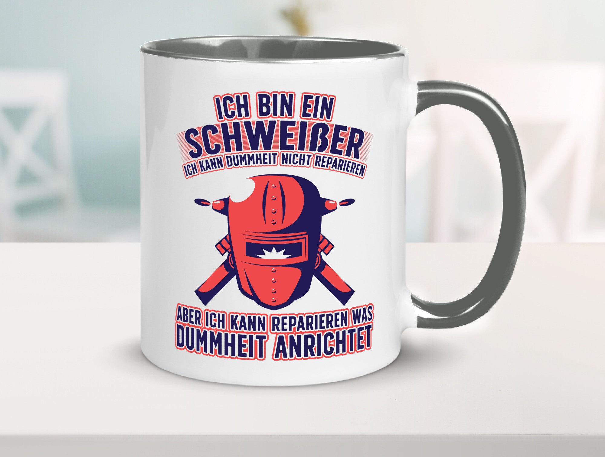 Ich bin ein Schweißer | Reparieren was dummheit anrichtet Geschenkidee Humor