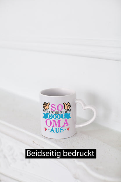 So sieht eine richtig Coole Oma aus | Großmutter Humor Familie Geschenkidee