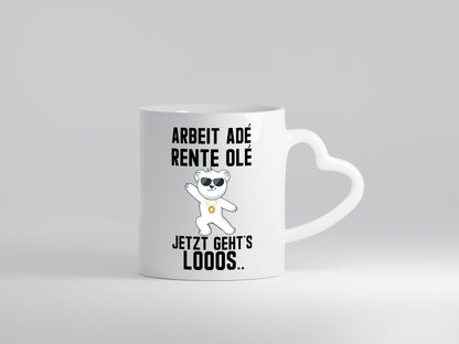Arbeit ade | Rente Rentner Party Ruhestand Pension Geschenk Jubiläum lustiger