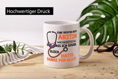 Dankeschön für Ärztin | Arzt Tasse Danke Alles vl6 lustiger Spruch Geschenk