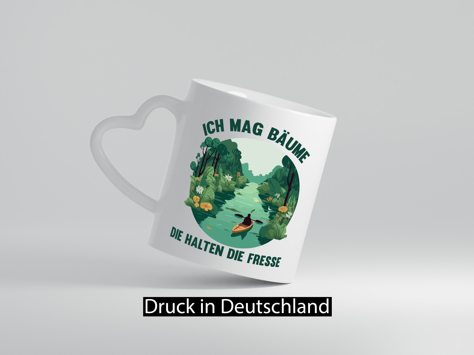 Ich mag Bäume die halten Fresse | Natur Wald lustiger Spruch Geschenk Humor
